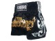 Classic Muay Thai Shorts : CLS-015 Black